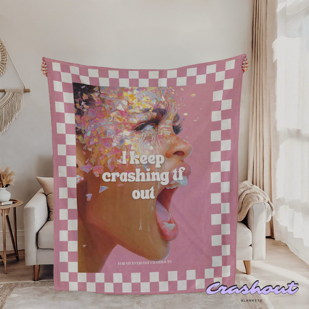 Crashing TF Out CrashOut Blanket