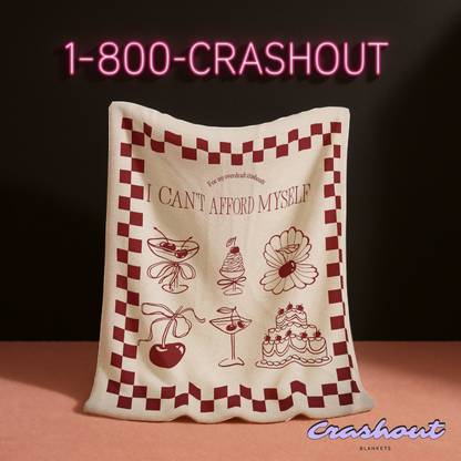 Cherry on Top of My Financial Ruin CrashOut Blanket