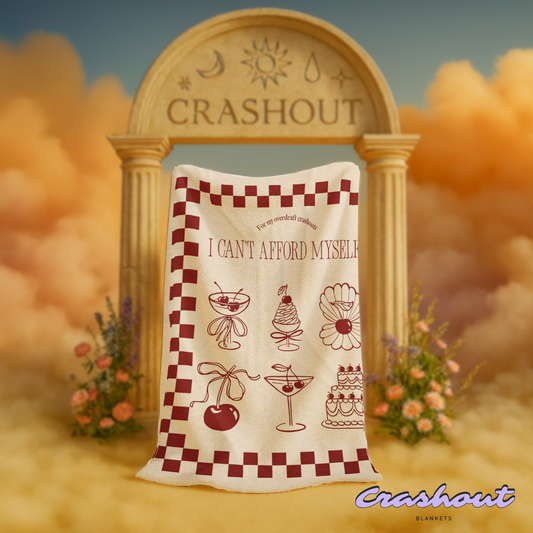 Cherry on Top of My Financial Ruin CrashOut Blanket