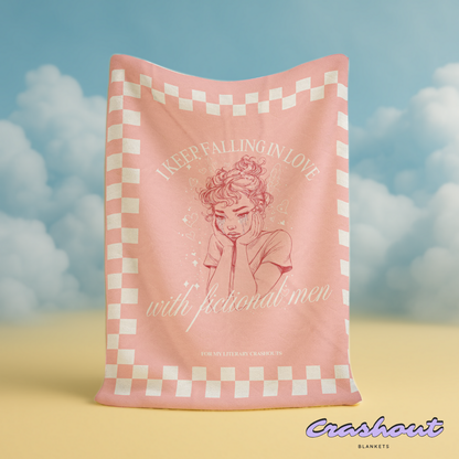 Fictional Men and Delusion CrashOut Blanket