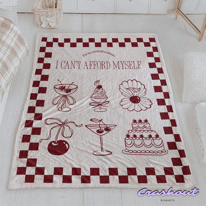 Cherry on Top of My Financial Ruin CrashOut Blanket
