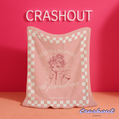 Fictional Men and Delusion CrashOut Blanket