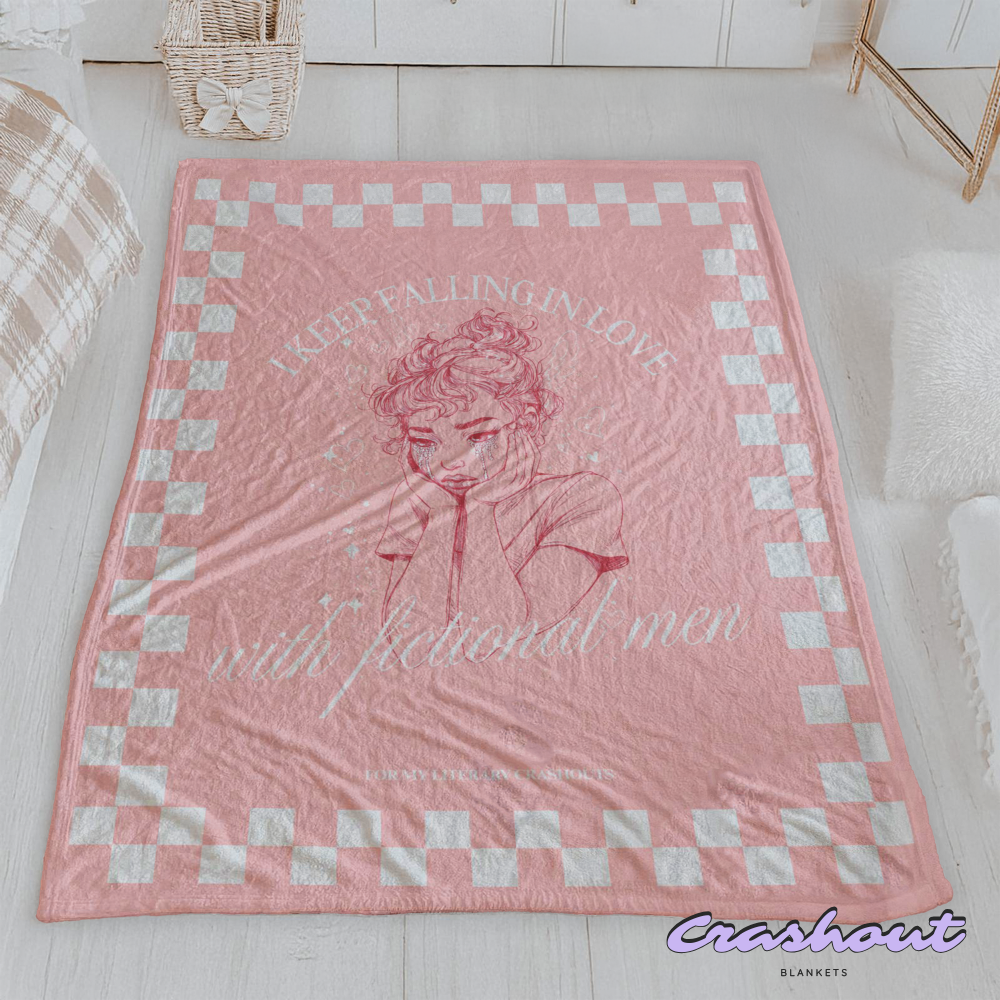 Fictional Men and Delusion CrashOut Blanket